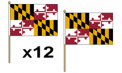 Maryland Hand Flags